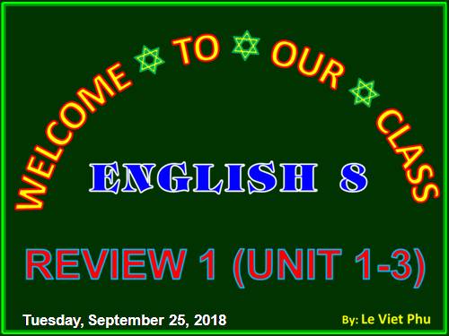 Review 1. Unit 1-2-3. Lesson 1. Language