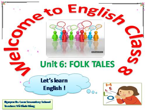 Unit 06. Folk Tales. Lesson 7. Looking back - project