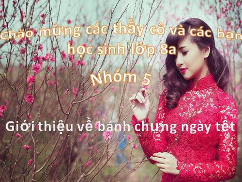 Thuyết minh về bánh chưng ngày tết