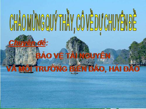 Bài Vinh Hạ Long GD Biển, Hải đảo VN