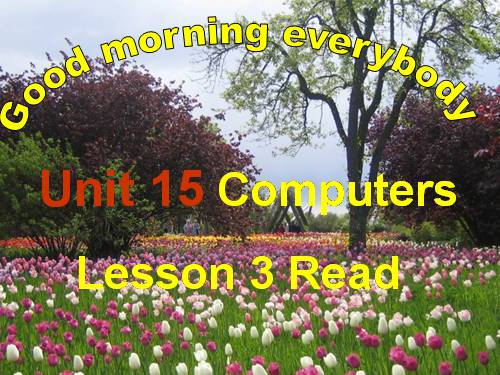 Unit 15. Computers