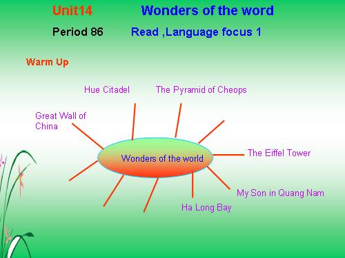 Unit 14. Wonders of the world