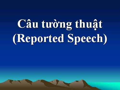 cau tuong thut