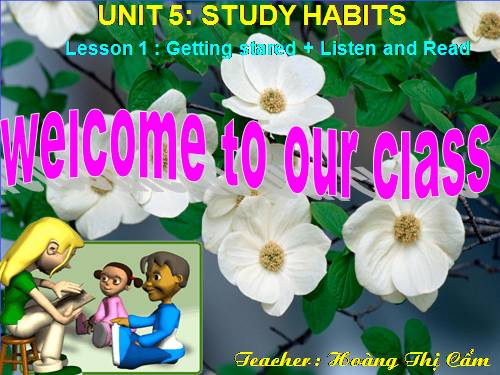 Unit 5. Study habits