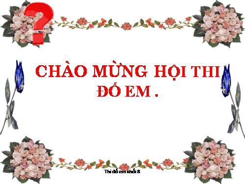 Đố em 8