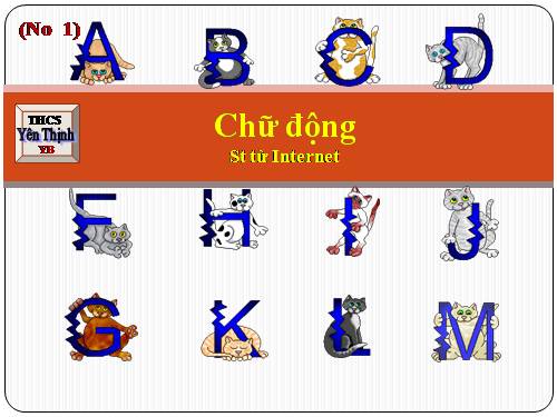 Chữ động trang trí bài giảng.ppt