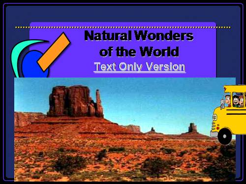 Seven Natural Wonders of the World