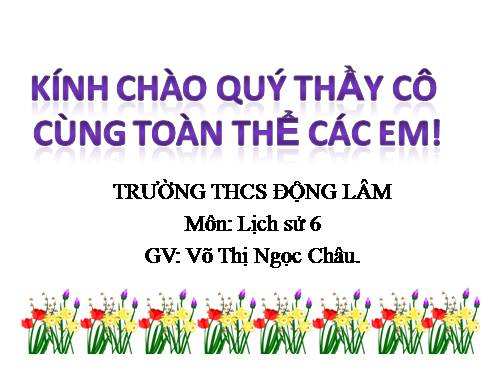 Bài 19. Từ sau Trưng Vương đến trước Lý Nam Đế (Giữa thế kỉ I - Giữa thế kỉ VI)