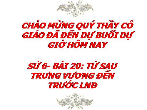 Bài 20. Từ sau Trưng Vương đến trước Lý Nam Đế (Giữa thế kỉ I - Giữa thế kỉ VI) (tiếp theo)