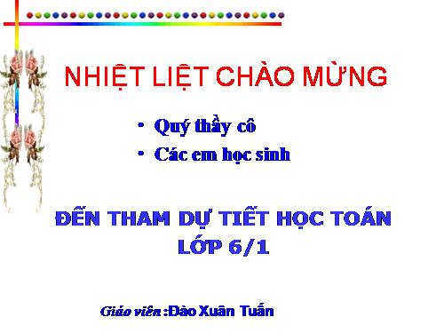 Chương I. §15. Phân tích một số ra thừa số nguyên tố