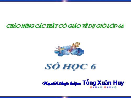 Chương I. §18. Bội chung nhỏ nhất