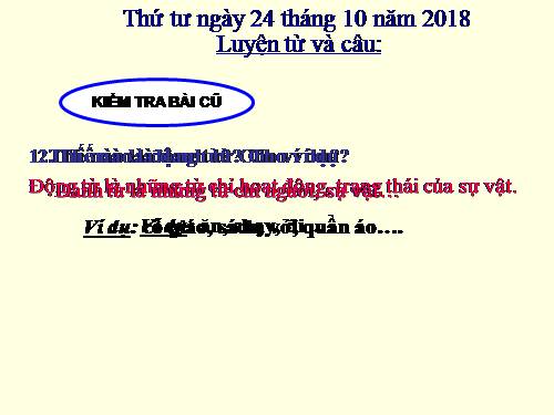 Tuần 11. Tính từ