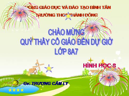 Chương I. §11. Hình thoi