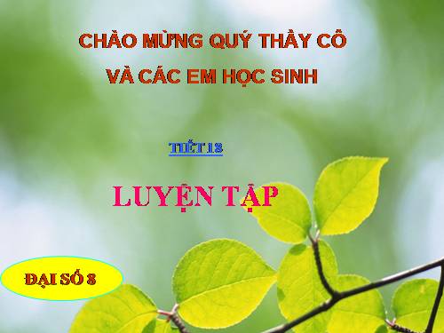 Chương I. §12. Chia đa thức một biến đã sắp xếp