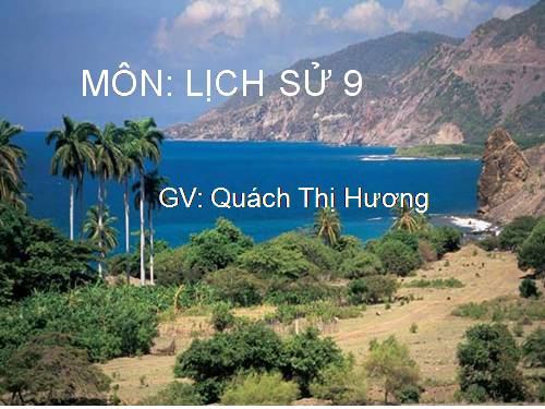 Bài 7. Các nước Mĩ La-tinh