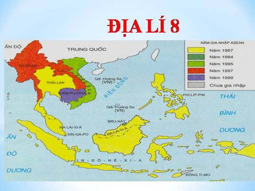 Bài 17. Hiệp hội các nước Đông Nam Á (ASEAN)