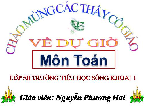 Hàng của số thập phân. Đọc, viết số thập phân