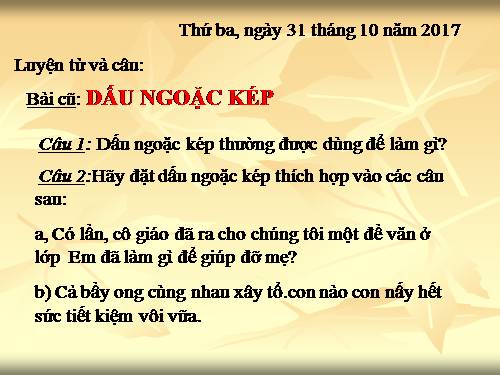 Tuần 9. MRVT: Ước mơ