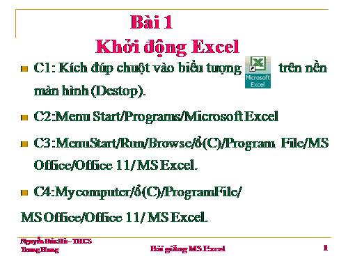 Bai giang excel