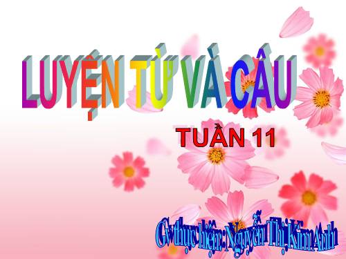 Tuần 11. Tính từ