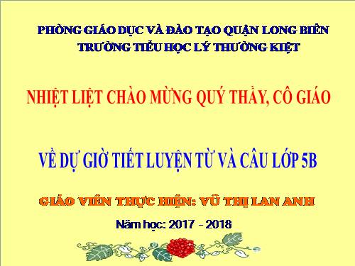 Tuần 7. Từ nhiều nghĩa