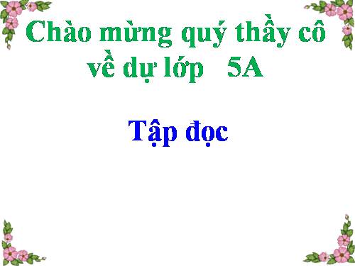 Tuần 11. Chuyện một khu vườn nhỏ