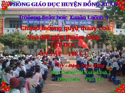 Tuần 10. Ôn tập Giữa Học kì I