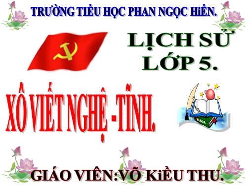 Bài 8. Xô viết Nghệ - Tĩnh