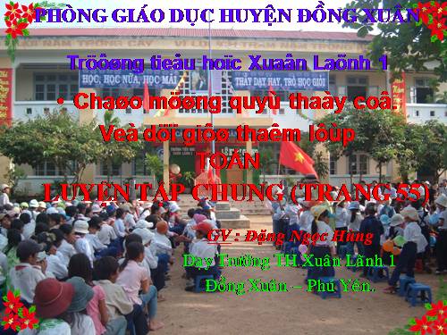 Luyện tập chung Trang 55