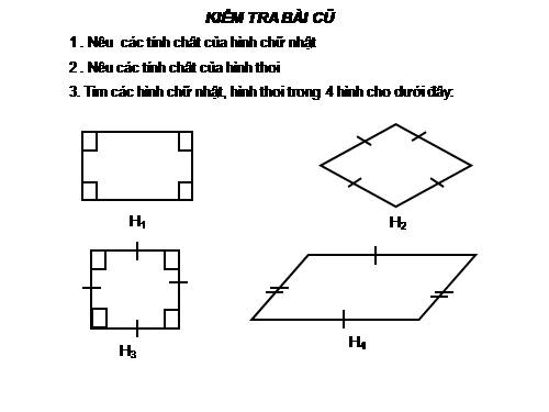 Chương I. §12. Hình vuông