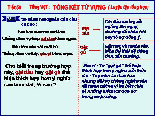 Bài 12. Tổng kết về từ vựng (Luyện tập tổng hợp)