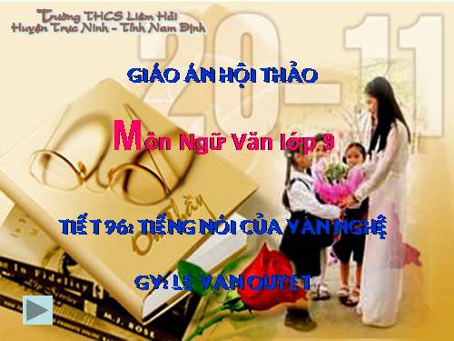 Bài 19. Tiếng nói của văn nghệ