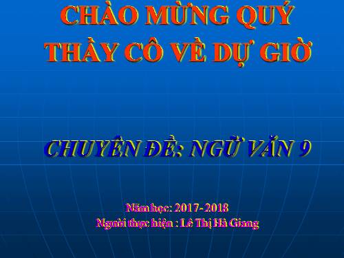 Bài 1. Sử dụng một số biện pháp nghệ thuật trong văn bản thuyết minh