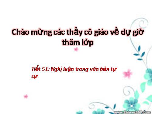 Bài 10. Nghị luận trong văn bản tự sự