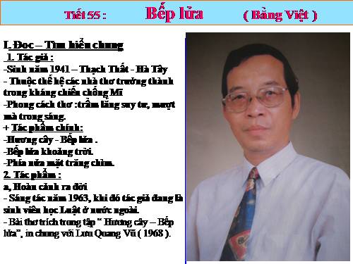 Bài 11. Bếp lửa