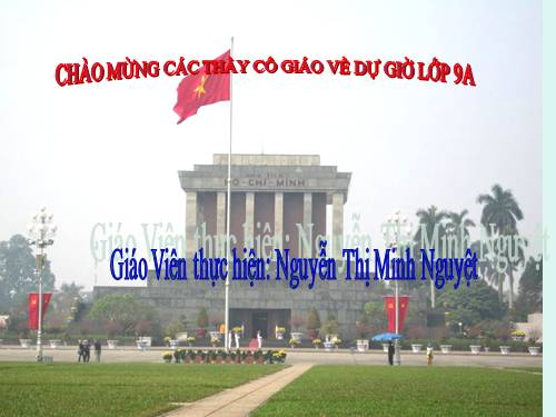 Bài 23. Viếng lăng Bác