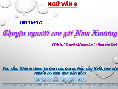 Bài 4. Chuyện người con gái Nam Xương