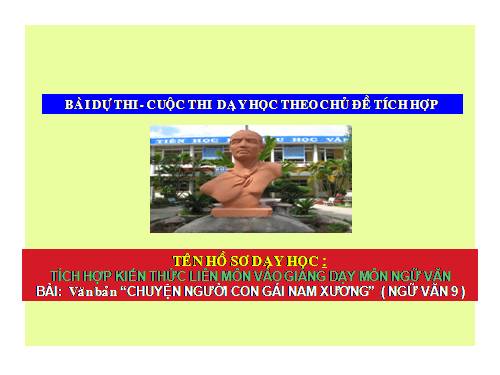 Bài 4. Chuyện người con gái Nam Xương