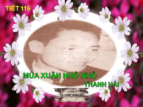 Bài 23. Mùa xuân nho nhỏ