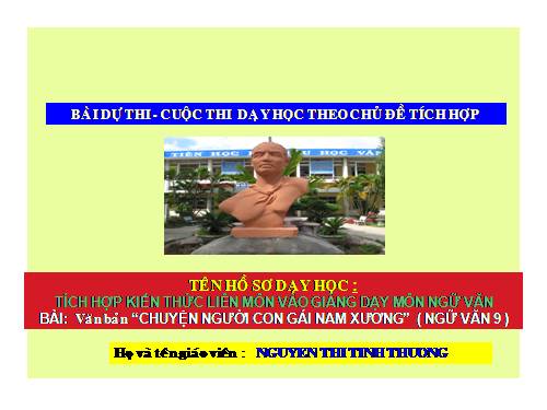 Bài 4. Chuyện người con gái Nam Xương