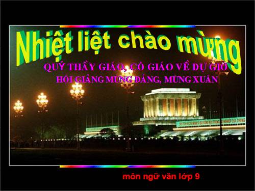 Bài 23. Viếng lăng Bác