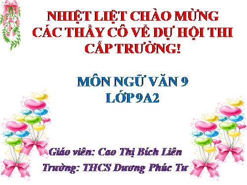 Bài 10. Đồng chí