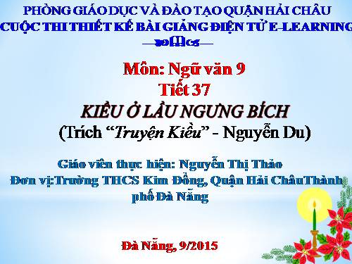 Bài 7. Kiều ở lầu Ngưng Bích