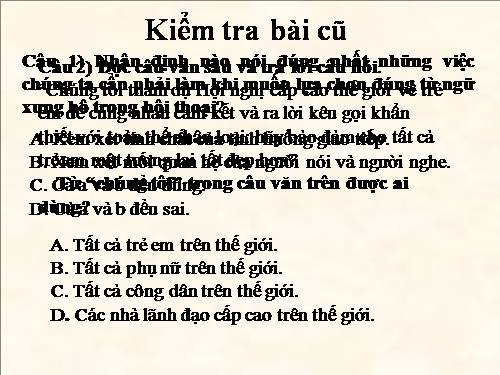 Bài 4. Cách dẫn trực tiếp và cách dẫn gián tiếp