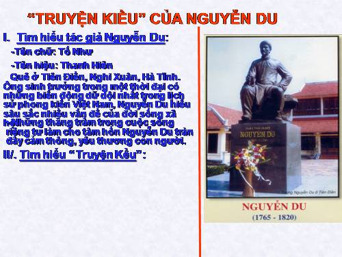 Bài 6. Truyện Kiều của Nguyễn Du