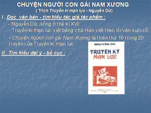Bài 4. Chuyện người con gái Nam Xương