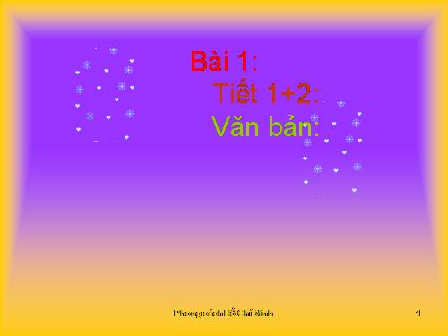 Bài 1. Phong cách Hồ Chí Minh