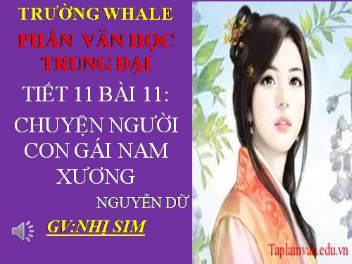 Bài 4. Chuyện người con gái Nam Xương