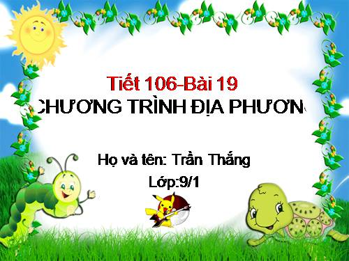 chuong trinh dia phuong ve huong an