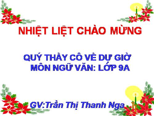 Bài 24. Nghĩa tường minh và hàm ý